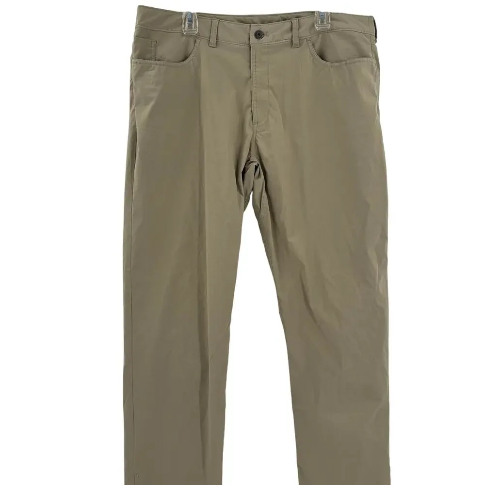 The North‎ Face Mens 40x31 Beige Lightweight 5 Pocket Hiking Pants